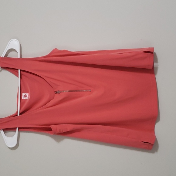 Anne Klein burnt orange sleeveless top - Picture 16 of 16